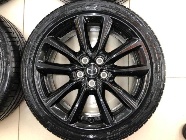 MAZDA MAZDA3/ブラックトーンエディション純正ホイール + KUMHO ECSTA SPORT PS72 215/45R18