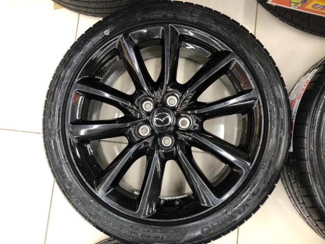 MAZDA MAZDA3/ブラックトーンエディション純正ホイール + KUMHO ECSTA SPORT PS72 215/45R18