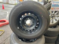 TOYOTA 200系ハイエース純正スチールホイール+BRIDGESTONE ECOPIa RD613