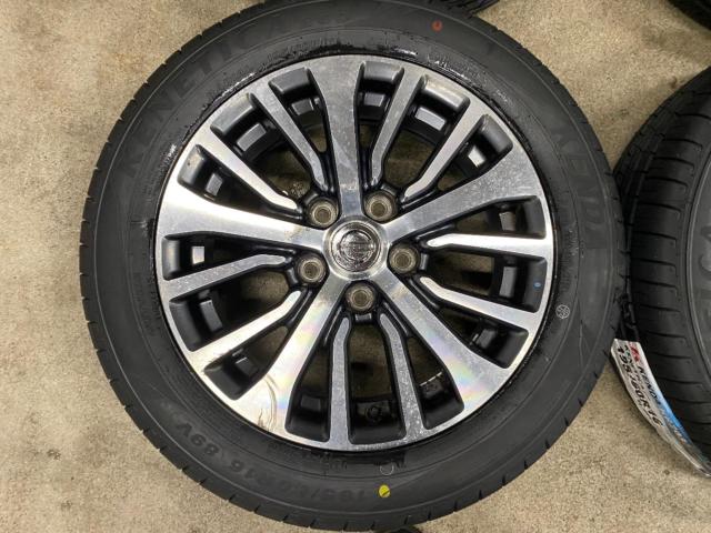 日産 セレナ C26 純正ホイール + KENDA KR203 195/60R16