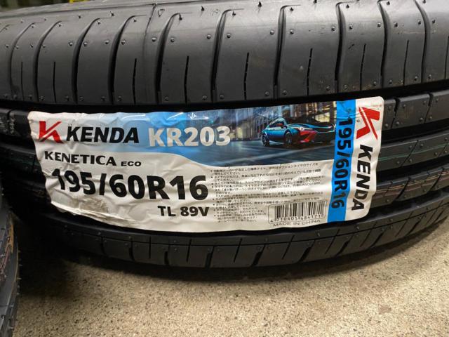 日産 セレナ C26 純正ホイール + KENDA KR203 195/60R16