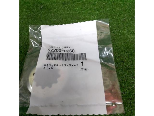 KAWASAKI 純正 ワッシャー 92200-0260