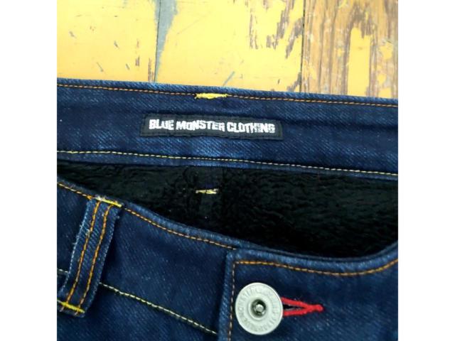 【4L】BMC/BLUE MONSTER CLOTHING 防風ジーンズ