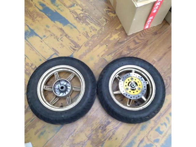 HONDA ライブディオZX/AF35(最終型) 純正ホイール 前後セット