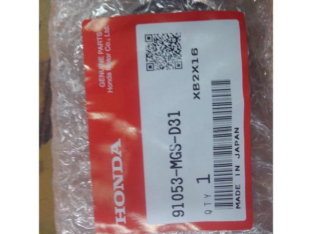 HONDA
Genuine bearing
Radial ball
91053-MGS-D31