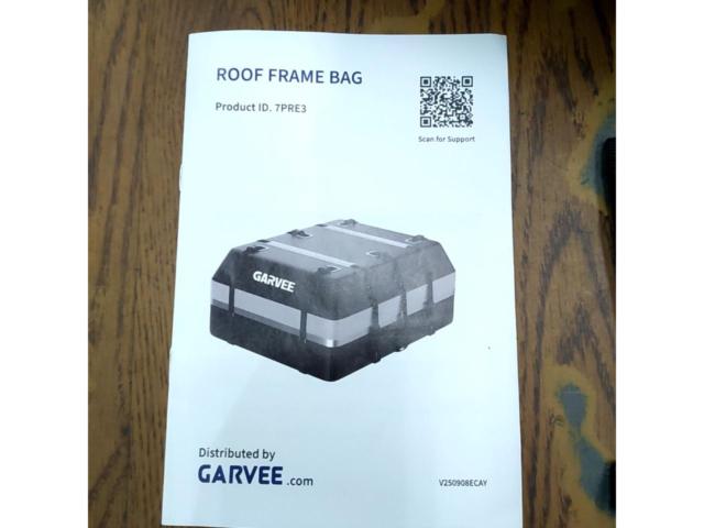 GARVEE ルーフラック+フレームバッグセット