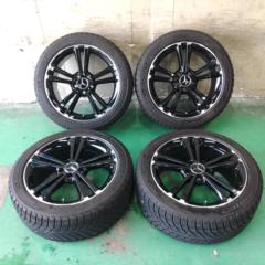 Mercedes-Benz純正 W117 CLAクラス 純正オプションホイール+MICHELIN X-ICE SNOW