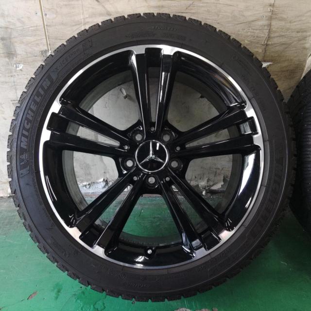 Mercedes-Benz純正 W117 CLAクラス 純正オプションホイール+MICHELIN X-ICE SNOW