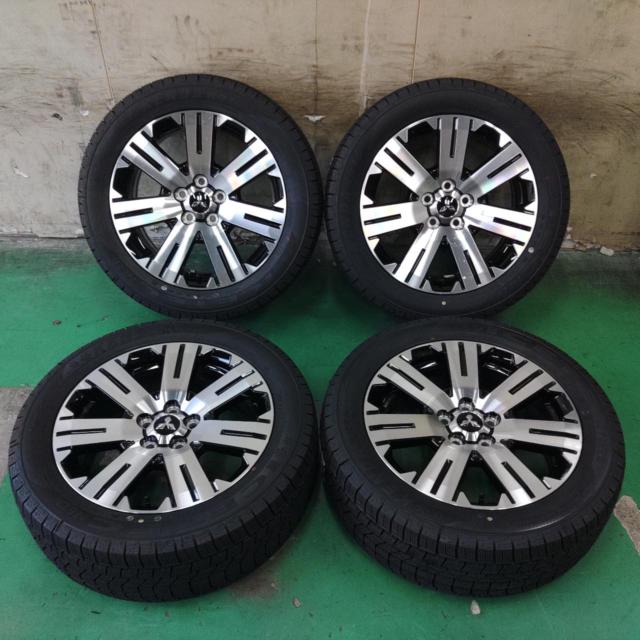 MITSUBISHI デリカD:5純正ホイール + KENDA KR36 225/55R18 ☆激安新品 