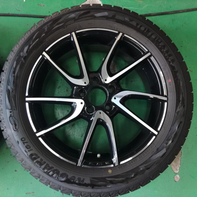 メーカー不明 スポークホイール+YOKOHAMA ICE GUARD IG70 【ベンツ/GLBサイズ】