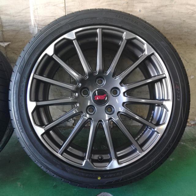 スバル レヴォーグ STI SPORTS 純正アルミホイール+KENDA KENETICA ECO KR203