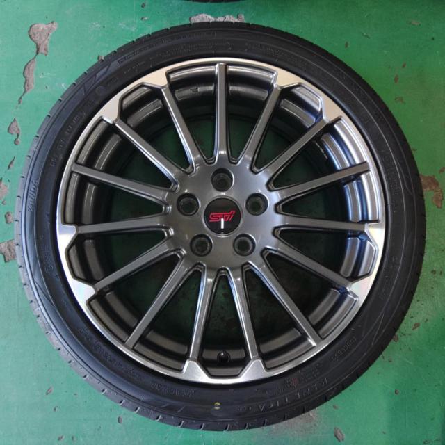 スバル レヴォーグ STI SPORTS 純正アルミホイール+KENDA KENETICA ECO KR203