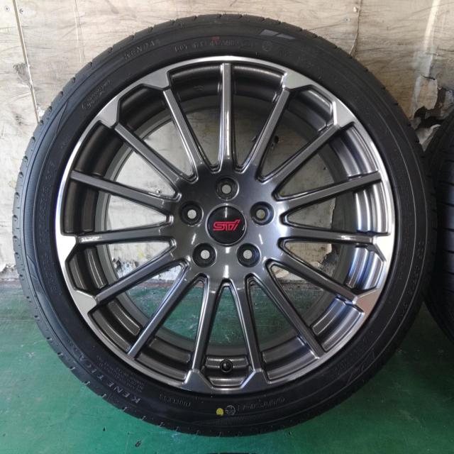 スバル レヴォーグ STI SPORTS 純正アルミホイール+KENDA KENETICA ECO KR203