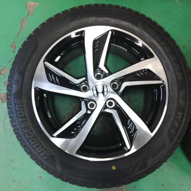 ホンダ オデッセイ/RC系 純正ホイール+BRIDGESTONE BLIZZAK WZ-1