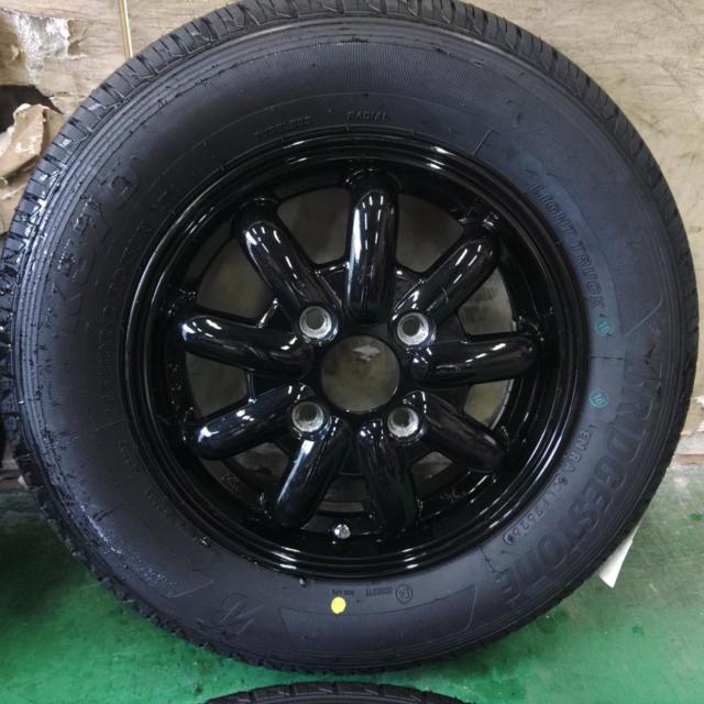 メーカー不明  9SPOKE  + BRIDGESTONE K370