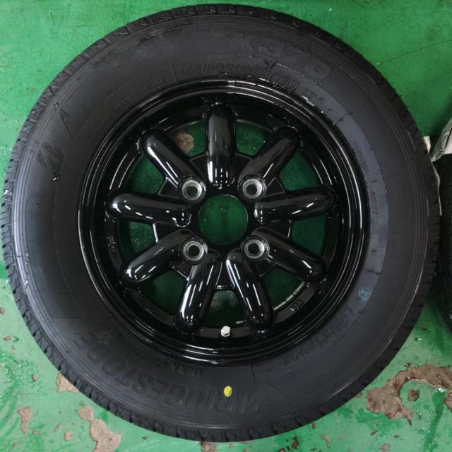 メーカー不明  9SPOKE  + BRIDGESTONE K370