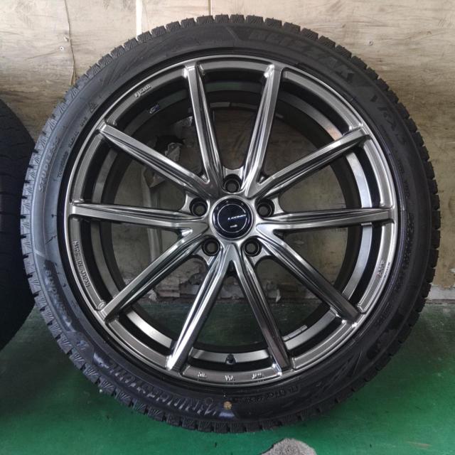 weds LEONIS NAVIA 08+BRIDGESTONE BLIZZAK VRX3