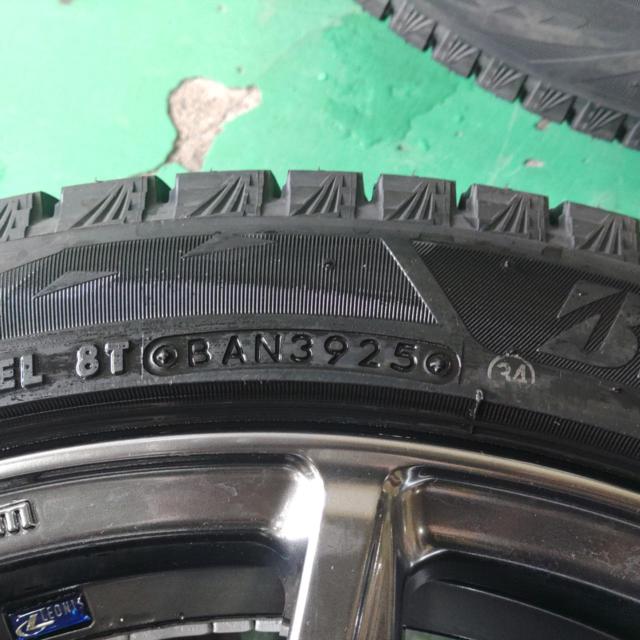 weds LEONIS NAVIA 08+BRIDGESTONE BLIZZAK VRX3