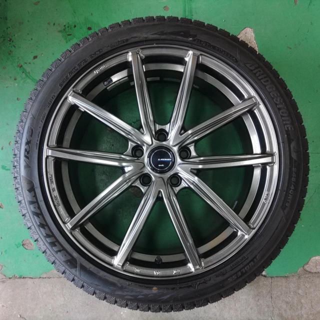 weds LEONIS NAVIA 08+BRIDGESTONE BLIZZAK VRX3