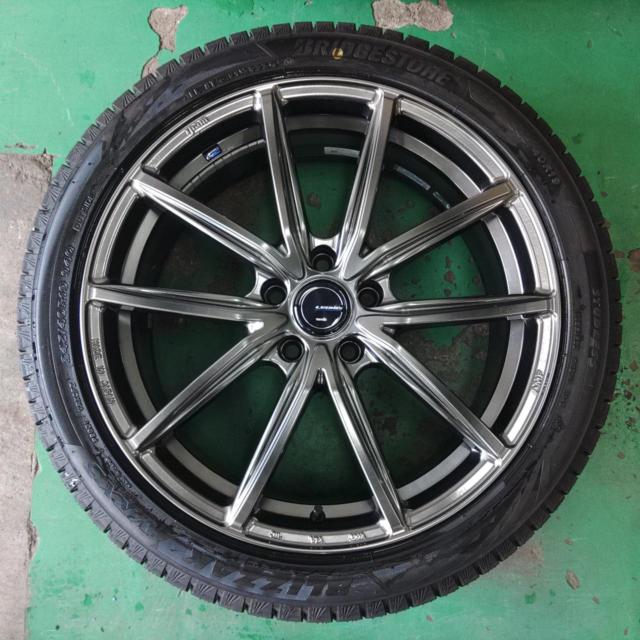 weds LEONIS NAVIA 08+BRIDGESTONE BLIZZAK VRX3