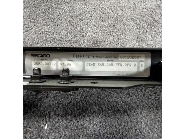 【CX-5 EAW/2AW/EFQ/2FW】運転席側 RECARO シートレール