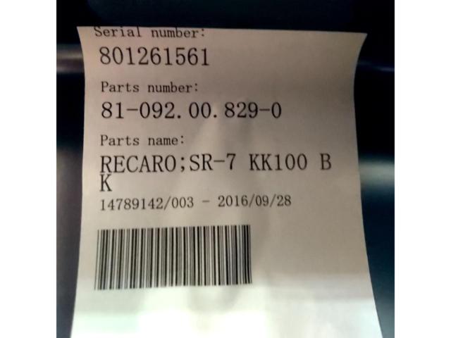 RECARO SR-7 KK100