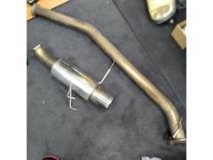 Unknown Manufacturer
Cannonball type muffler