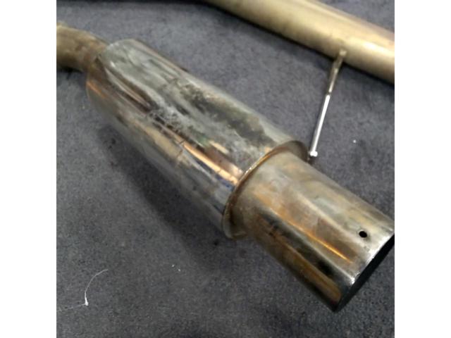 Unknown Manufacturer
Cannonball type muffler