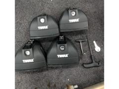 【アウトバック!!】THULE th753 フット + th739 エクステンダー + 961 エアロバー