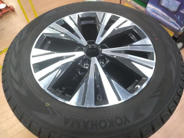 ニッサン T33 エクストレイル 純正ホイール + YOKOHAMA iceGUARD G075