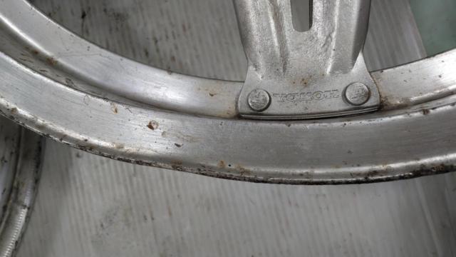※歪み有りあり※HONDA純正 ホイール 前後セット【CB400T】