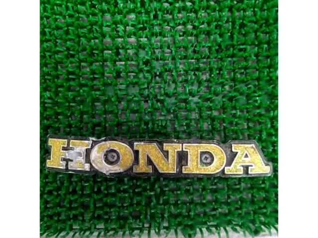 ※削れ・ガリ傷あり※HONDA 純正タンクエンブレム