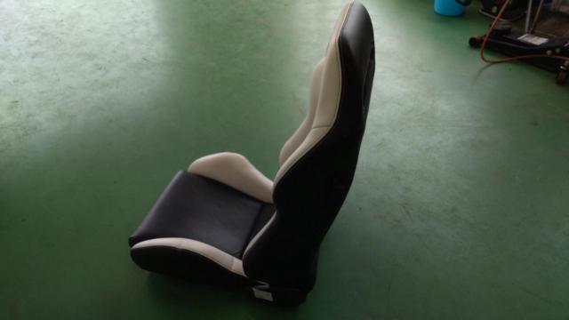 RECARO SR-3 セミバケットシート フェイクレザー張り替え