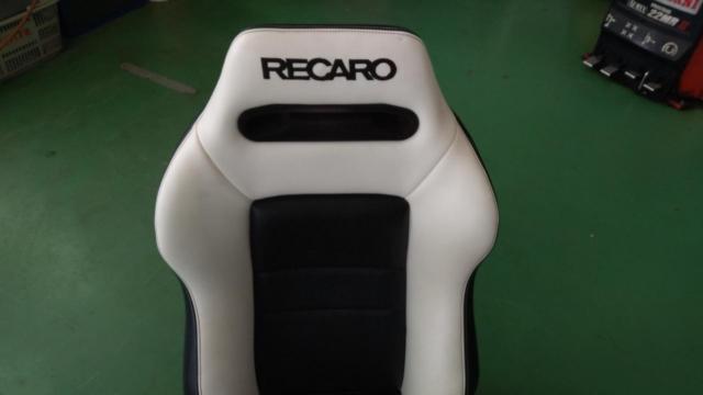 RECARO SR-3 セミバケットシート フェイクレザー張り替え