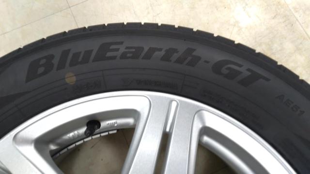 BIG WAY(ビッグウエイ) TRG(ティーアールジー) TRG-6 (5HOLE) シルバー + YOKOHAMA BluEarth-GT AE51