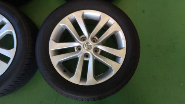 日産純正 ジューク/F15 純正ホイール + BRIDGESTONE SEIBERLING SL201