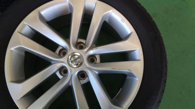 日産純正 ジューク/F15 純正ホイール + BRIDGESTONE SEIBERLING SL201