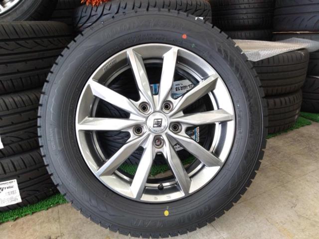 ☆新品タイヤ付☆KYOHO SEIN SV + GOODYEAR ICENAVI8