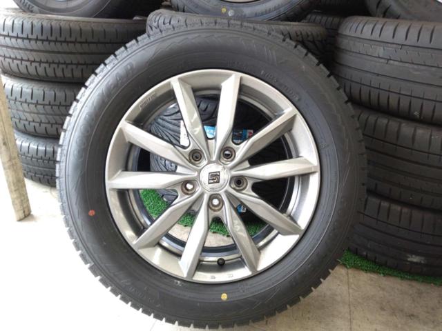 ☆新品タイヤ付☆KYOHO SEIN SV + GOODYEAR ICENAVI8