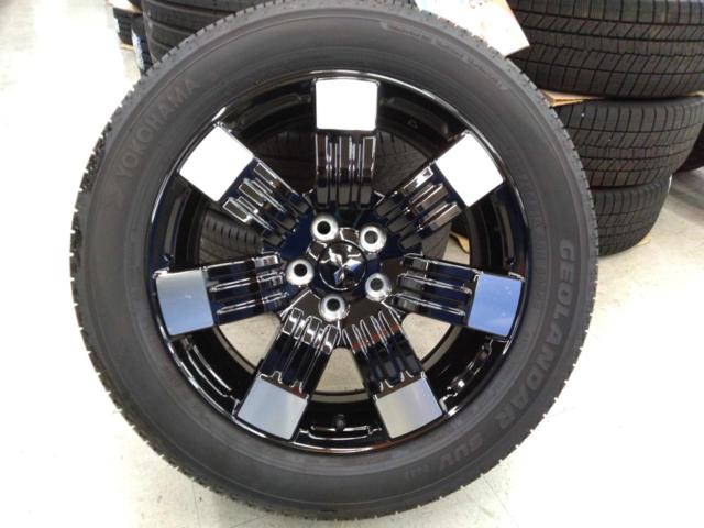 三菱純正 デリカD:5 Pグレード純正ホイール+YOKOHAMA GEOLANDER SUV G055 225/55R18