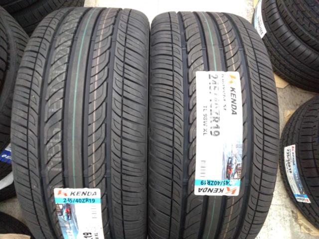 【新品タイヤ付き】TRD ALUMINUM WHEEL TF4  + KENDA KR32 245/40R19 98W XL(ZR)
