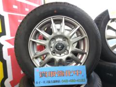 【新品スタッドレス付】TOPY INVERNO TS6  + KENDA KR36 155/65R13 73Q