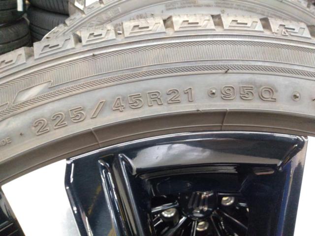 クラウンクロスオーバーRS純正切削光輝ホイール+DUNLOP WINTERMAXX WM03
