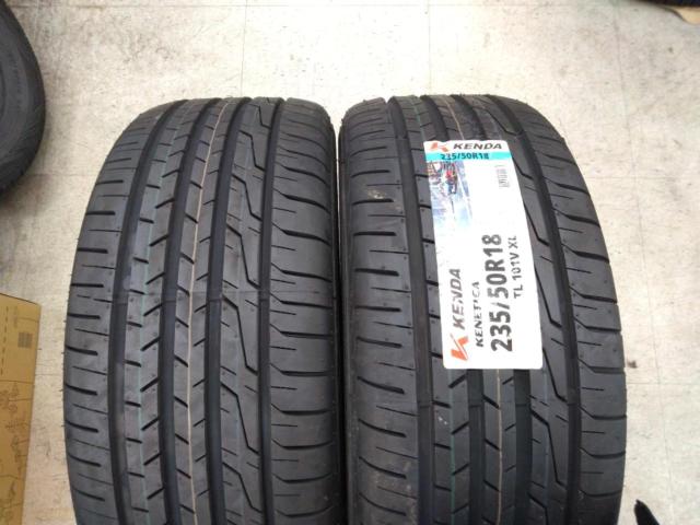 【新品タイヤ付き】30系アルファード前期純正切削光輝ホイール  + KENDA KR201 235/50R18 101V XL
