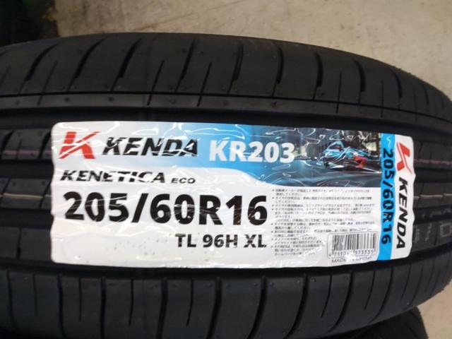 【新品タイヤ付き】Lehrmeister PREMIX AMALFI V Jr  + KENDA KR203 205/60R16 96H XL