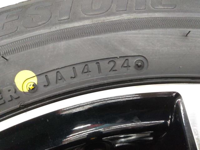 【新品VRX付き】50エスティマ ハイブリッド後期純正ホイール  + BRIDGESTONE VRX3 215/60R17 96Q