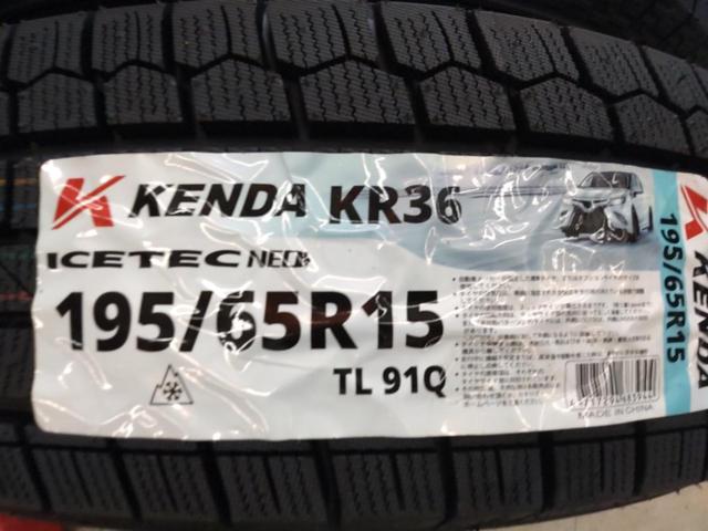 【新品スタッドレス付き】MANARAY SPORT EUROSPEED G10 + KENDA KR36 195/65R15 91Q