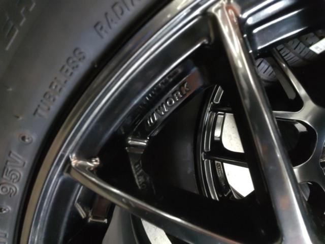 WORK EMOTION M8R  + BRIDGESTONE TURANZA ER33 205/55R17