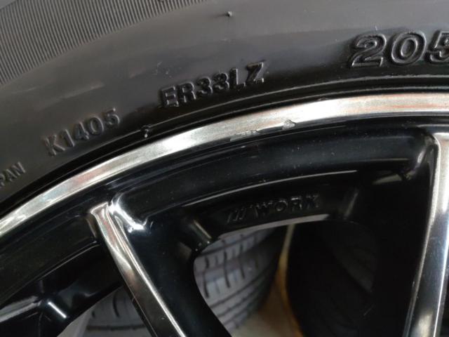 WORK EMOTION M8R  + BRIDGESTONE TURANZA ER33 205/55R17