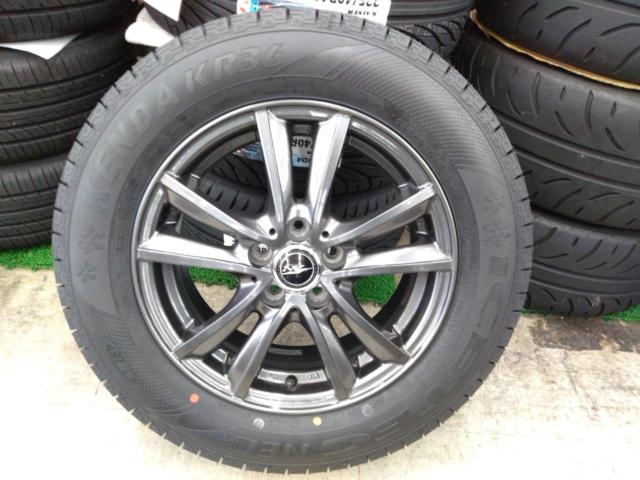 ☆未使用タイヤ付き☆weds NIRVANA NV + KENDA KR36